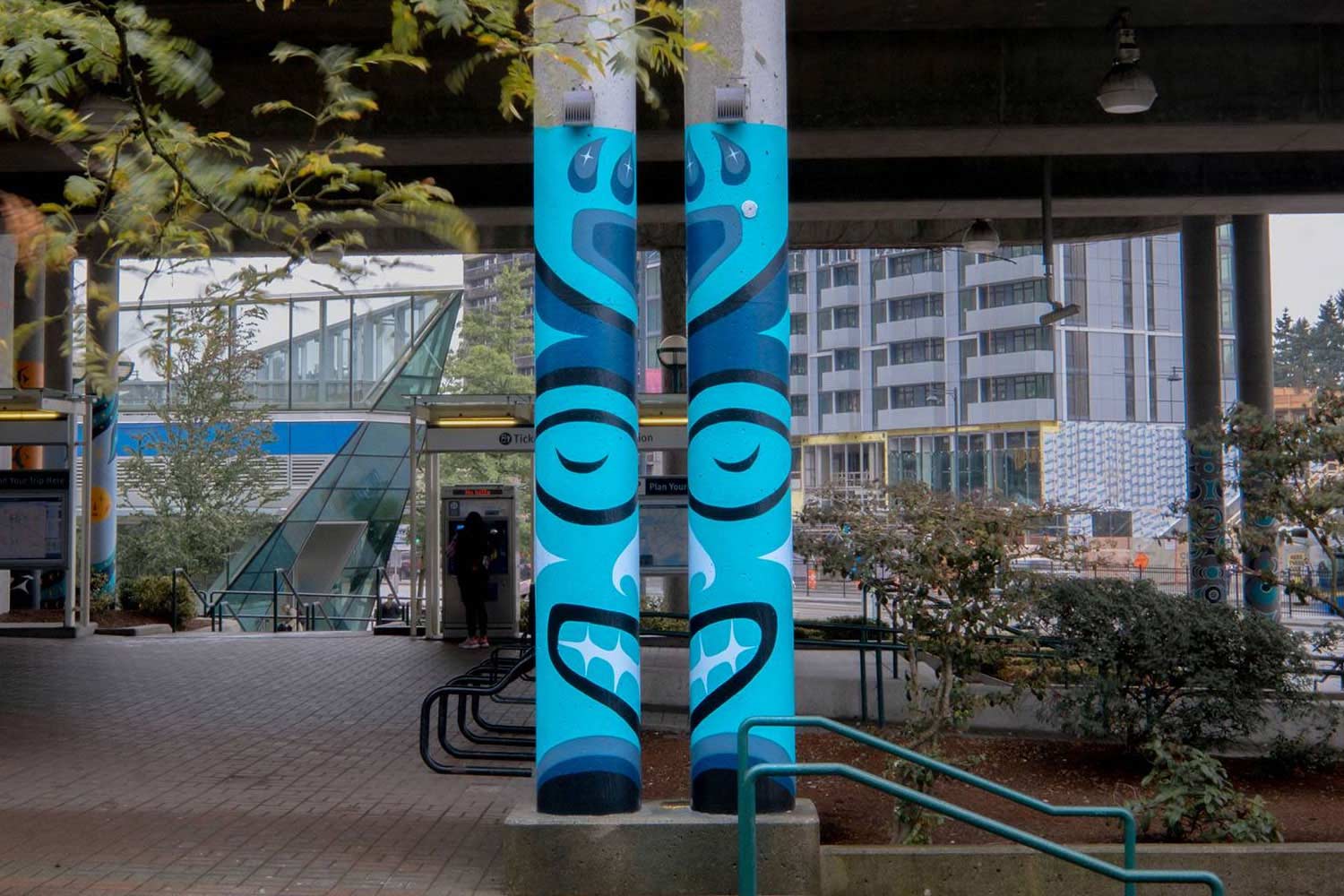 Murals installed at King George Station